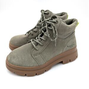 Koolaburra by UGG Jozie Lace-Up Ankle Boots Women's Limewash Size US8 EU39